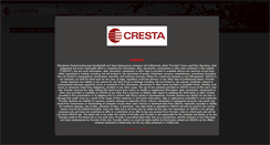 Desktop Screenshot of cresta.org